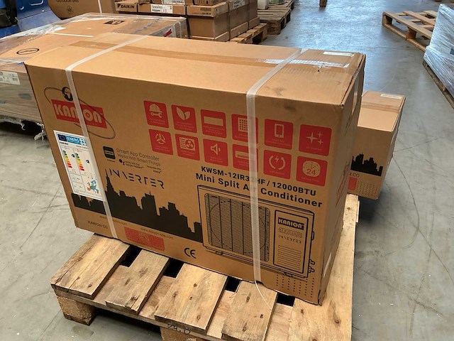 Nieuwe kanion kwsm-12ir32hf/12000btu/3.5kw airco koelen & verwarmen - afbeelding 4 van  23
