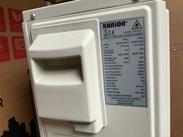 Nieuwe kanion kwsm-12ir32hf/12000btu/3.5kw airco koelen & verwarmen - afbeelding 2 van  23