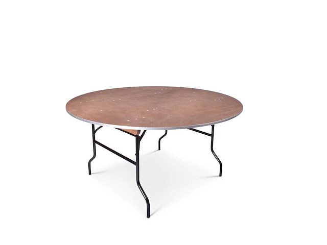 Nieuwe klaptafel rond 150 diameter per 3 - afbeelding 1 van  1