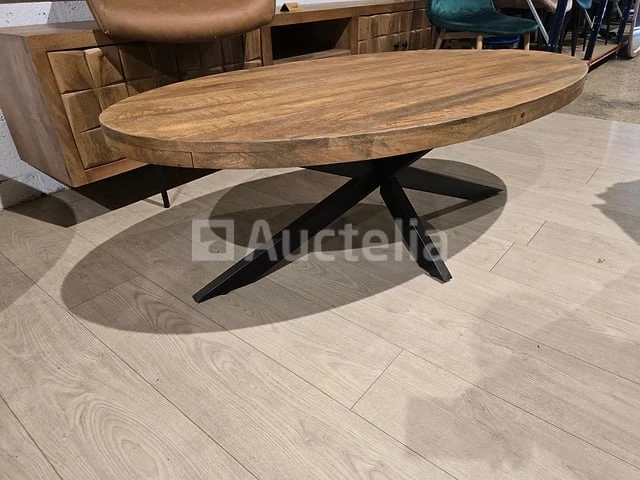 Nieuwe madeira ovale salontafel 130x70x4,5 cm - afbeelding 1 van  1