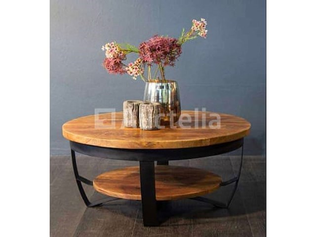 Nieuwe massief houten salontafel - afbeelding 1 van  1