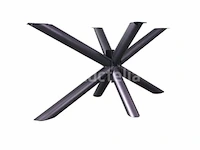 Nieuwe matrixmetalen ronde buisvoet 160x80x73cm