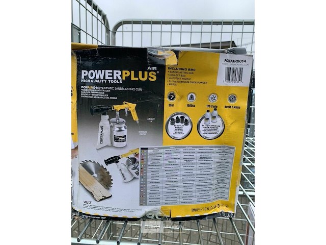 Nieuwe pneumatische zandstraler - afbeelding 2 van  2