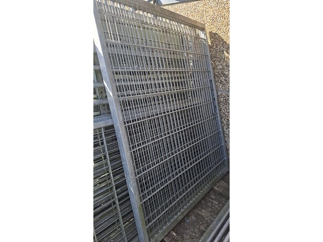 Nieuwe poortvleugel heras 200cm h x 155cm breed - afbeelding 3 van  5