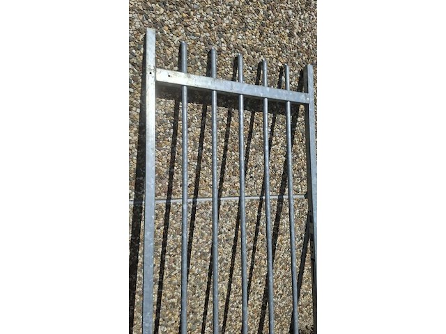 Nieuwe poortvleugel heras 200cm h x 95cm breed - afbeelding 4 van  5