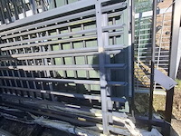 Nieuwe poortvleugel heras 250cm h x 130cm breed antraciet - afbeelding 2 van  5