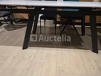 Nieuwe uitschuifbare keramische tafel 160-240cm x90cm