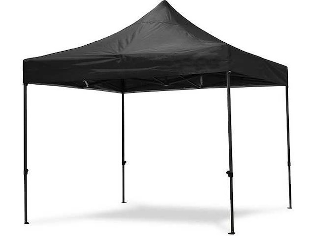 Nieuwe vouwtent 3x3 zwart - afbeelding 1 van  1