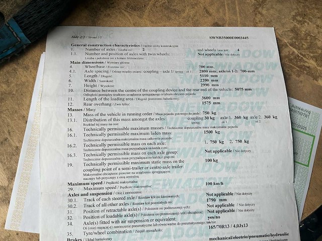 Niewiadow b3500 foodtruck - afbeelding 22 van  32