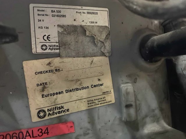 Nikfisk ba530 vloerreiniger - afbeelding 5 van  6
