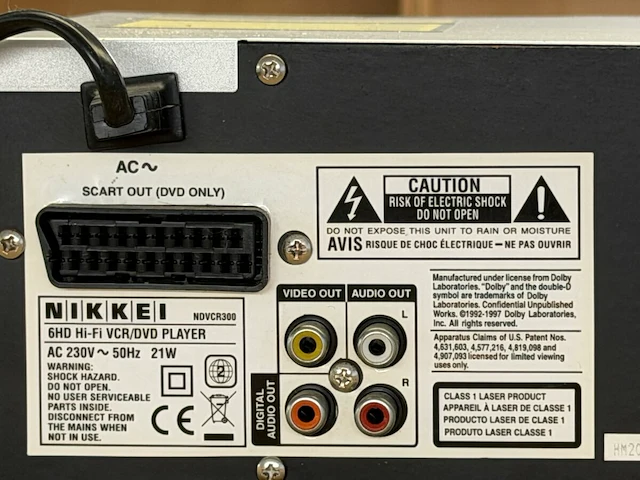 Nikkei uhs videorecorder dvd speler - afbeelding 3 van  3