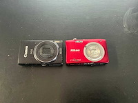 Nikon / canon digitale camera (2x) - afbeelding 1 van  1