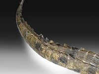 Nile crocodile (crocodylus niloticus) full mount, taxidermy trophy, l 310 cm - w 100 cm - total weight 40kg - afbeelding 8 van  17