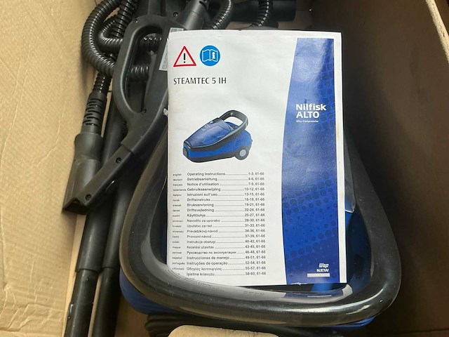 Nilfisk auto steamtec 5ih stoomreiniger - afbeelding 4 van  6