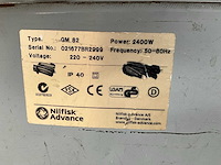 Nilfisk gm82 industriële stofzuiger - afbeelding 3 van  4