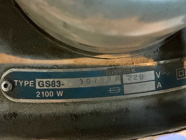 Nilfisk gs83 industriële stofzuiger - afbeelding 6 van  6