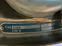 Nilfisk gs83 industriële stofzuiger - afbeelding 6 van  6