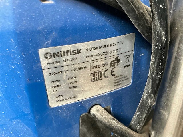 Nilfisk industriële stofzuiger (2x) - afbeelding 5 van  8