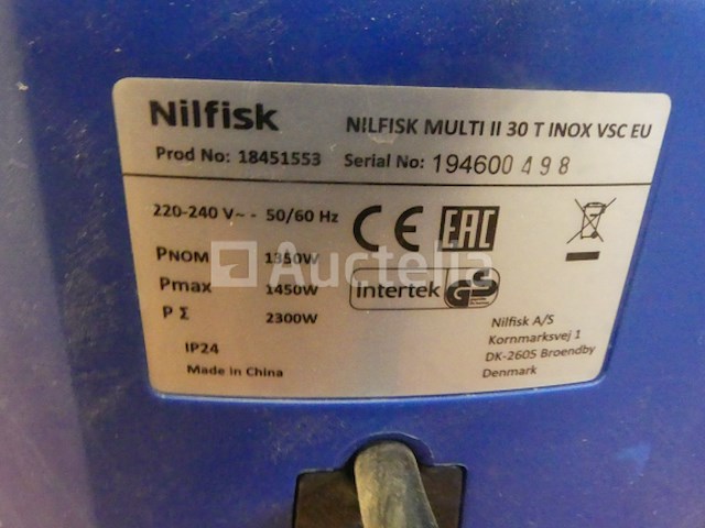 Nilfisk multi ii 30 t stofzuiger - afbeelding 5 van  6
