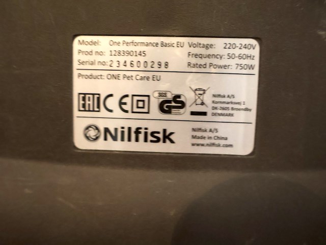Nilfisk stofzuiger - afbeelding 4 van  4