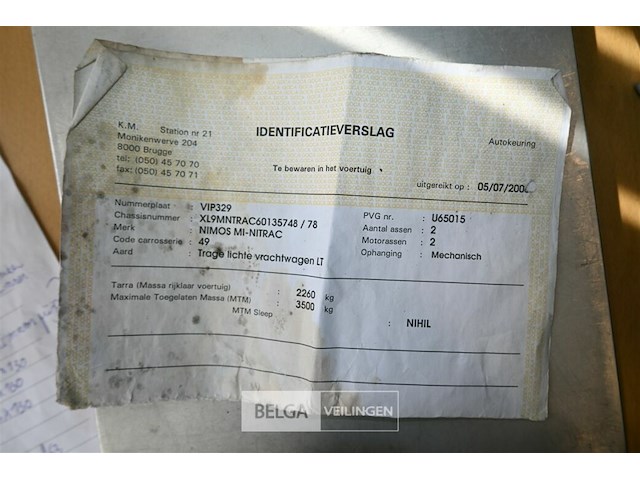 Nimos trage lichte vrachtwagen - afbeelding 3 van  19