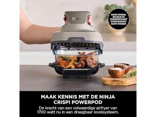 Ninja crispi draagbare airfryer - afbeelding 6 van  8