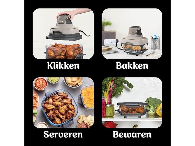 Ninja crispi draagbare airfryer - afbeelding 7 van  8