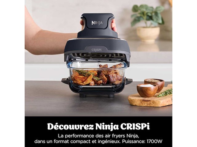 Ninja crispi draagbare olievrije airfryer, 3,8l, 4-in-1 - afbeelding 4 van  9