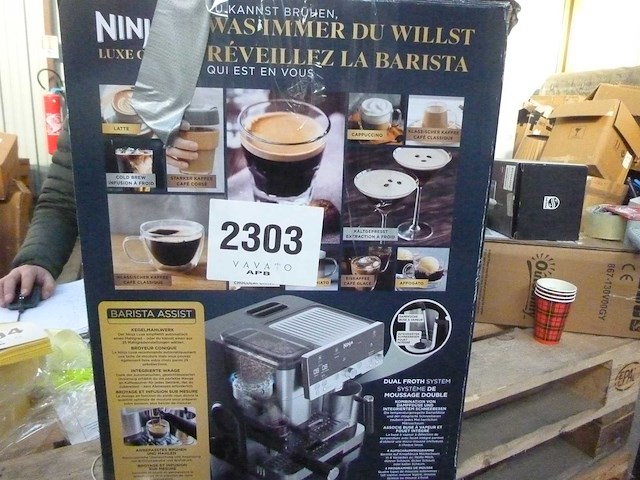 Ninja luxe premier 3-in-1 koffiemachine - es601eu - afbeelding 5 van  5