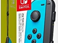 Nintendo joy-con (l) neonblauw - afbeelding 1 van  1
