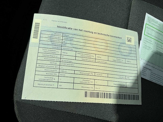 Nissan 6 + 1 dubbele cabine nv 400 bedrijfswagen - afbeelding 14 van  26