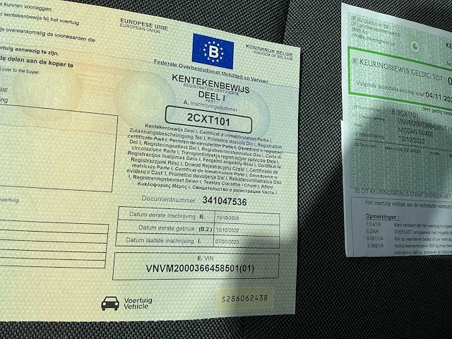 Nissan 6 + 1 dubbele cabine nv 400 bedrijfswagen - afbeelding 15 van  25