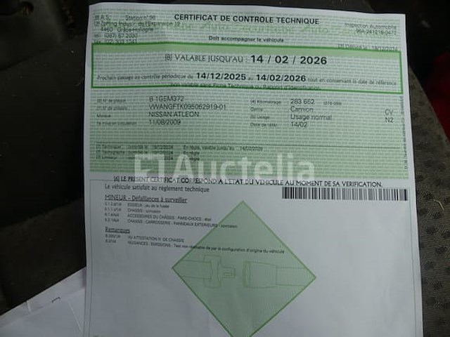 Nissan atleon truck ( vin : vwangftk095062919 ) - afbeelding 10 van  24