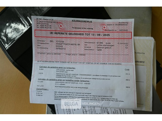 Nissan cabstar lichte vrachtwagen - afbeelding 3 van  20