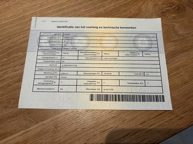 Nissan interstar,2022 - afbeelding 26 van  35