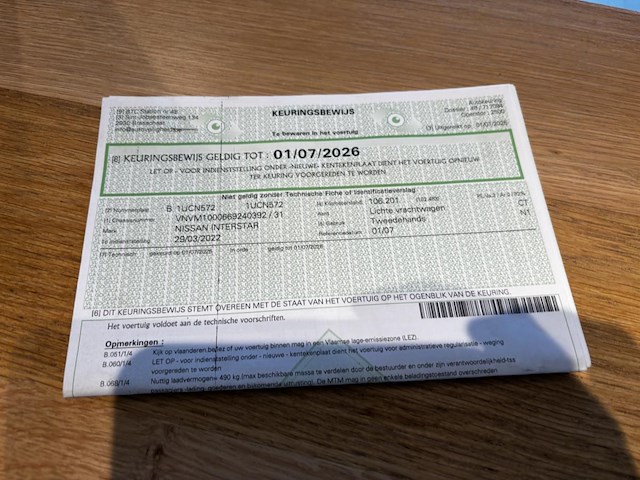 Nissan interstar,2022 - afbeelding 27 van  35