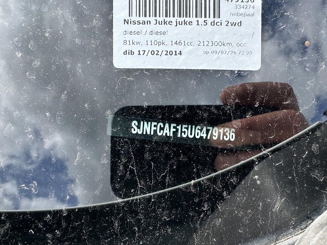 Nissan juke 1.5 dci 2wd connect edition,2014 - afbeelding 25 van  31