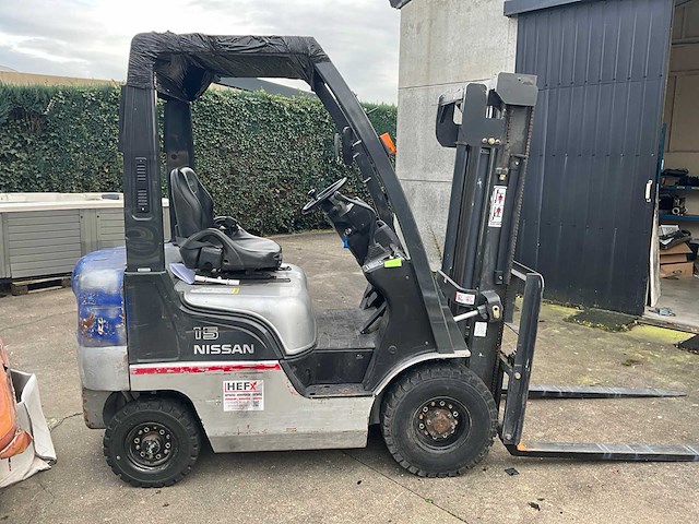 Nissan l01a15 vorkheftruck - afbeelding 5 van  9