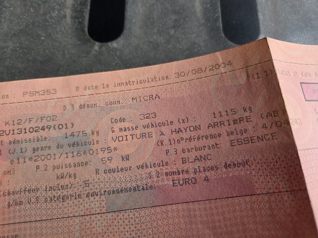 Nissan micra, 2004 - afbeelding 28 van  38