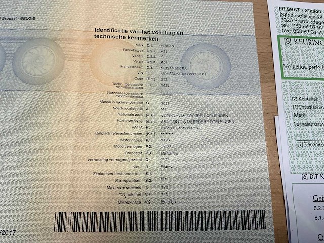 Nissan micra personenauto - afbeelding 14 van  14