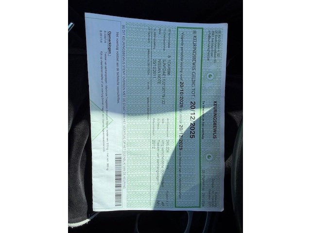 Nissan n note, 2011 - afbeelding 14 van  22