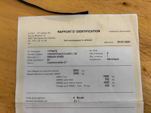 Nissan nt 400 / cabstar f241 nissan nt400 330 platte oplaadwagen - afbeelding 7 van  12