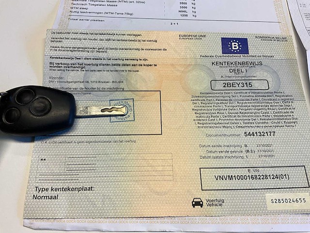 Nissan nv400 bedrijfswagen - afbeelding 21 van  33