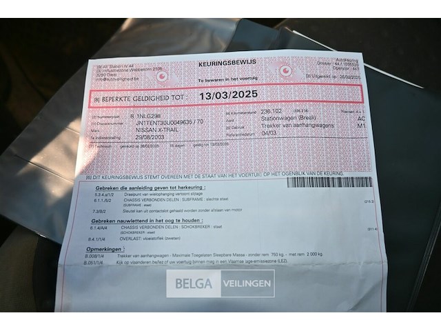 Nissan x-trail stationwagen - afbeelding 8 van  23