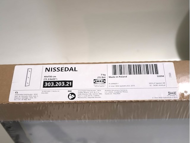 Nissedal spiegel (x3) - afbeelding 2 van  2