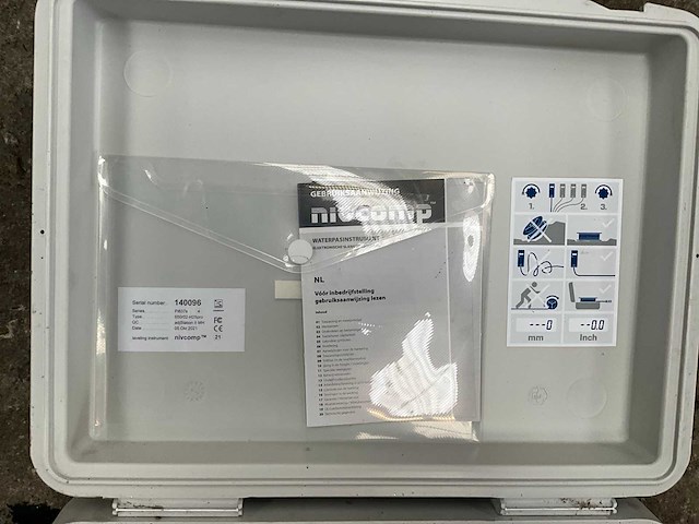 Nivcomp digitale waterpasdarm - afbeelding 3 van  5