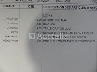 Niveaus, lampen, zak 16 schroevendraaiers - afbeelding 7 van  11