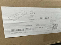 Niza solid soft dubbele wastafel - afbeelding 3 van  3
