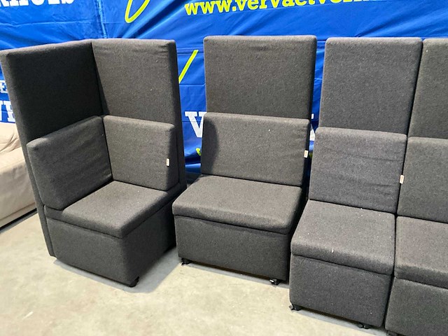 Nnof verrijdbare akoestische zitmodules (5x) - afbeelding 5 van  11