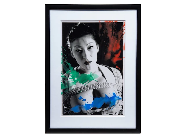 Nobuyoshi araki (1940), 'bound woman', c-print, 30 x 20 cm. (11.81 x 7.87 in.), frame: 40 x 30 cm. (15 3/4 x 11.81 in.) - afbeelding 2 van  4